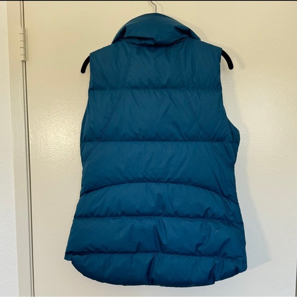 Athleta Athletic Full Zip Downtown Sleeveless Puffer Vest Blue Women's Size S - Picture 3 of 8